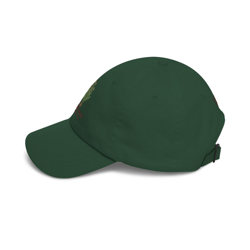Wild Lettuce Embroidered Dad Cap — Vintage Botanical Baseball Cap | Herbs. The Word. Collection No. 01