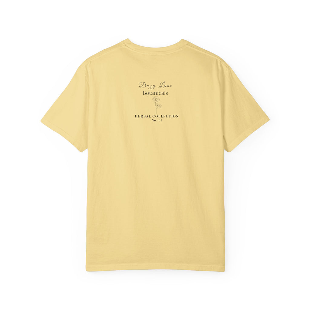 HERBS. THE WORD. Wild Lettuce T-Shirt | Vintage Botanical Herb Illustration