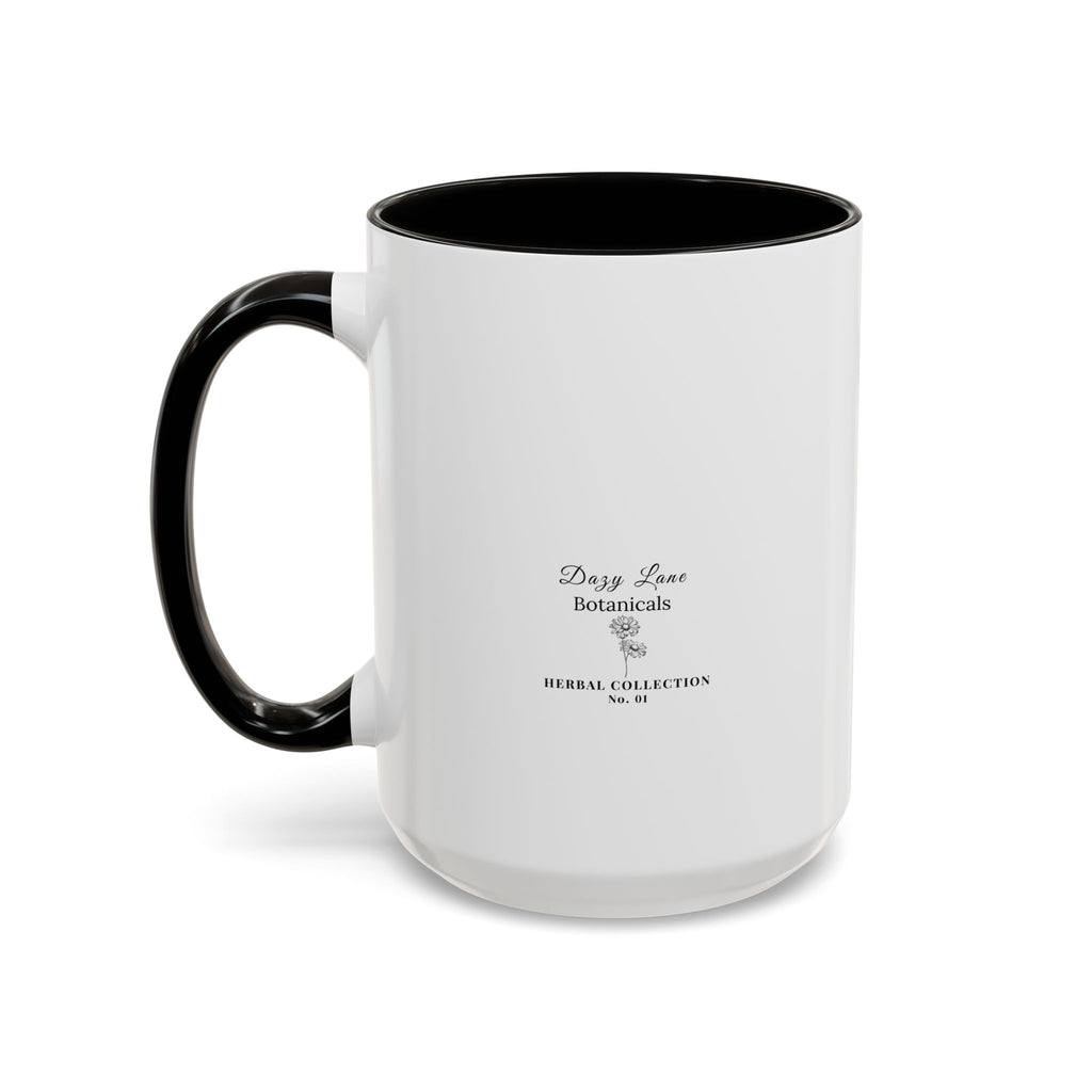 HERBS. THE WORD. Wild Lettuce Coffee Mug | Vintage Botanical