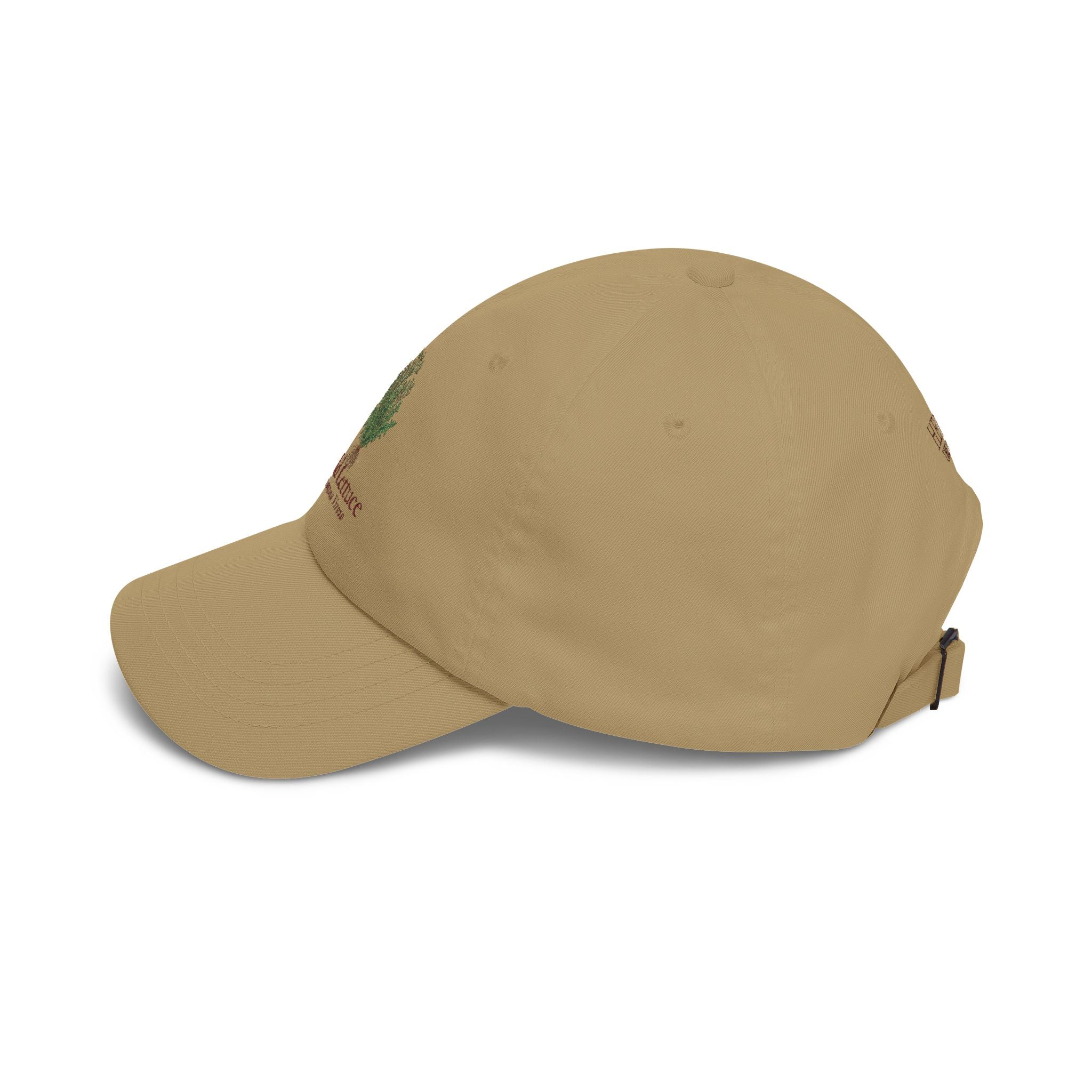 Wild Lettuce Embroidered Dad Cap — Vintage Botanical Baseball Cap | Herbs. The Word. Collection No. 01