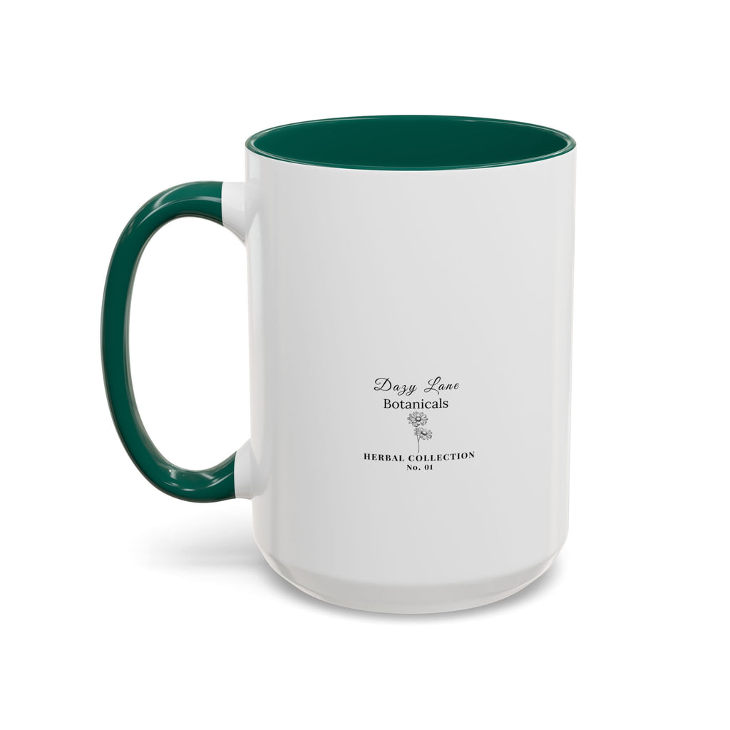 HERBS. THE WORD. Wild Lettuce Coffee Mug | Vintage Botanical