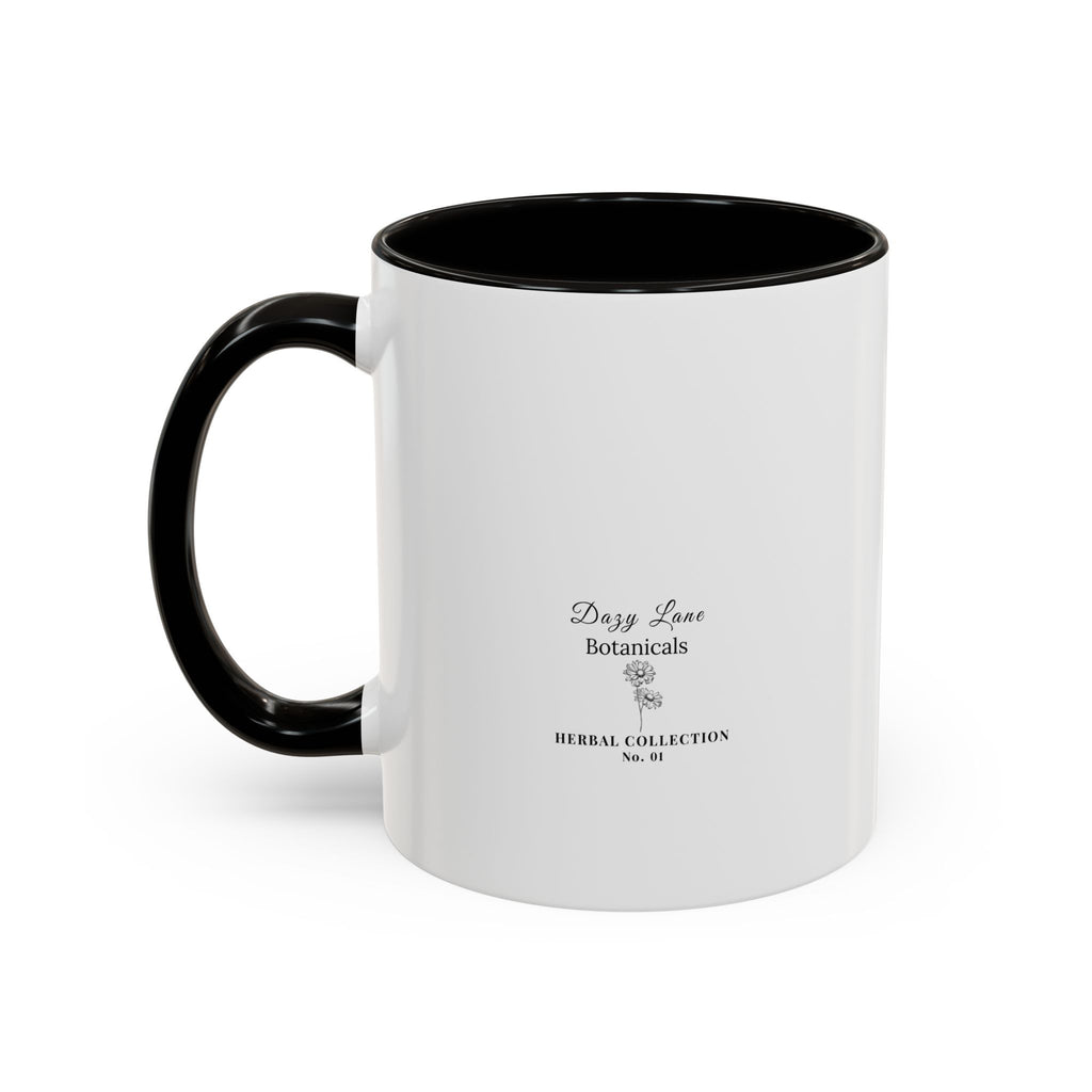 HERBS. THE WORD. Wild Lettuce Coffee Mug | Vintage Botanical