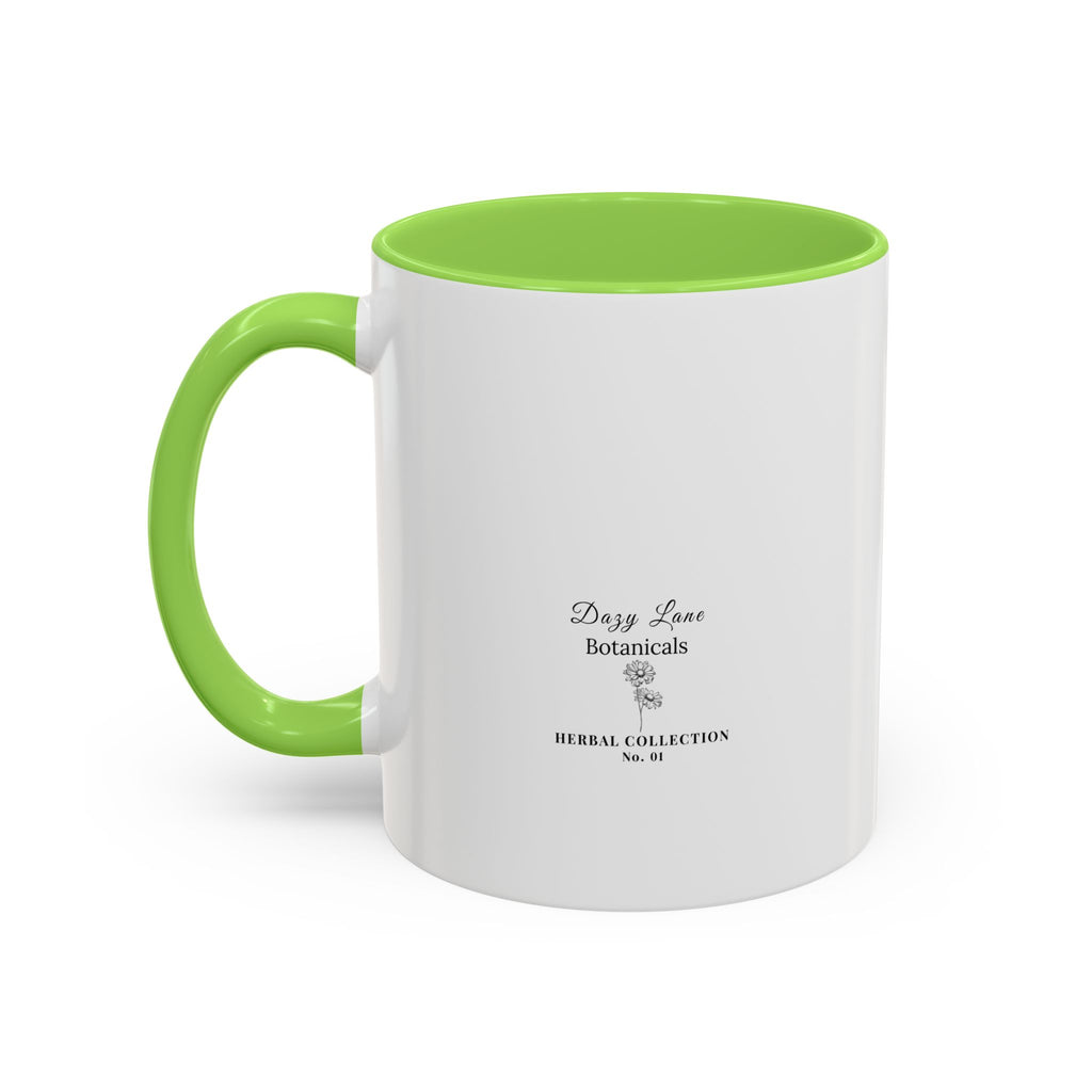 HERBS. THE WORD. Wild Lettuce Coffee Mug | Vintage Botanical