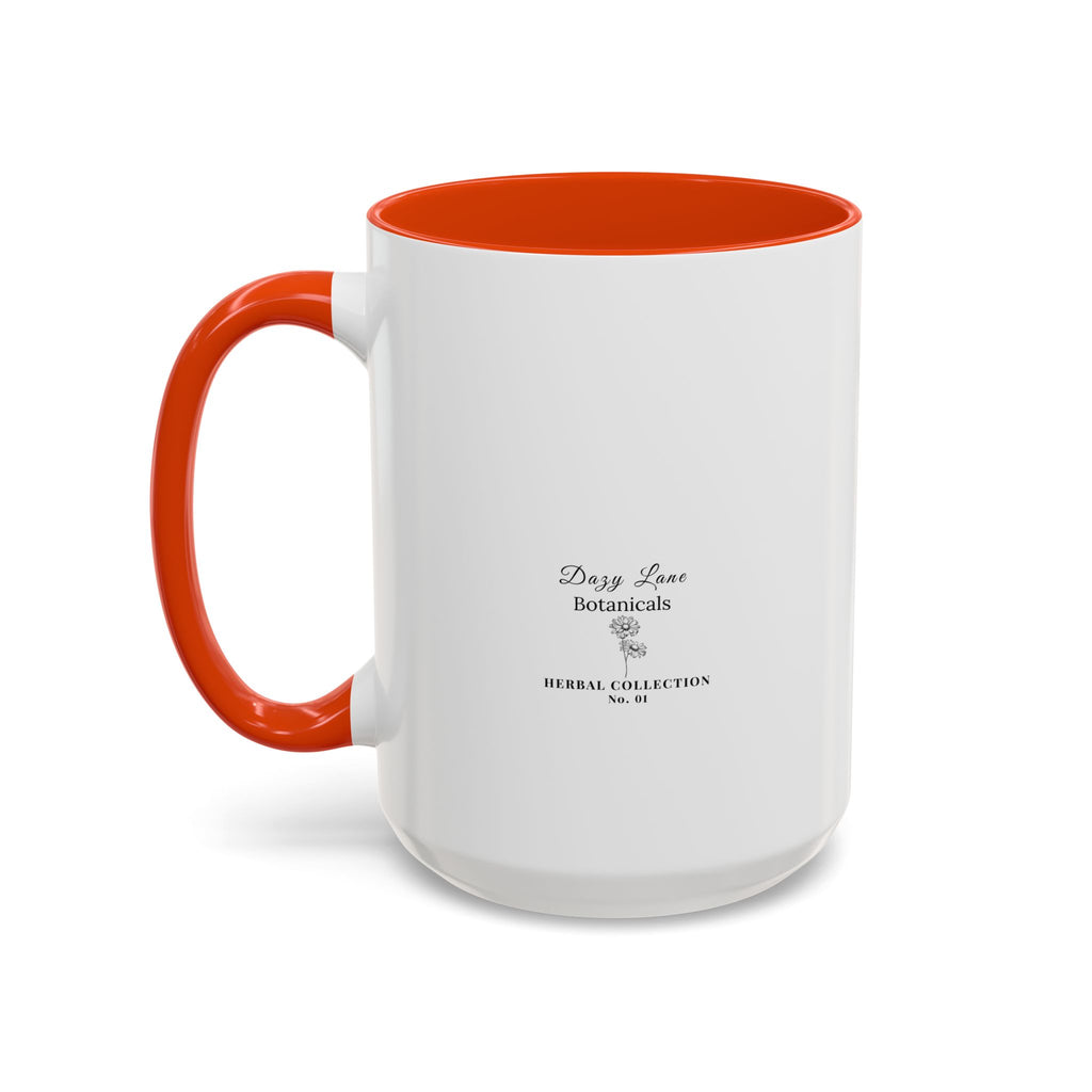 HERBS. THE WORD. Wild Lettuce Coffee Mug | Vintage Botanical