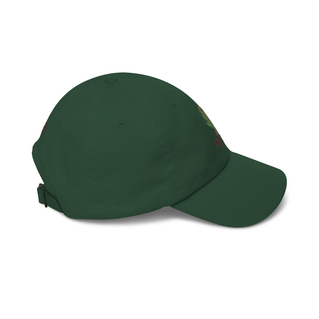 Wild Lettuce Embroidered Dad Cap — Vintage Botanical Baseball Cap | Herbs. The Word. Collection No. 01
