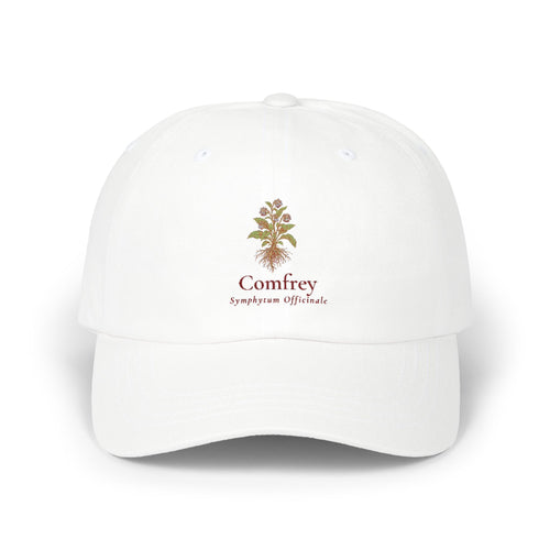 Comfrey Embroidered Dad Cap — Vintage Botanical Baseball Cap | Herbs. The Word. Collection No. 02