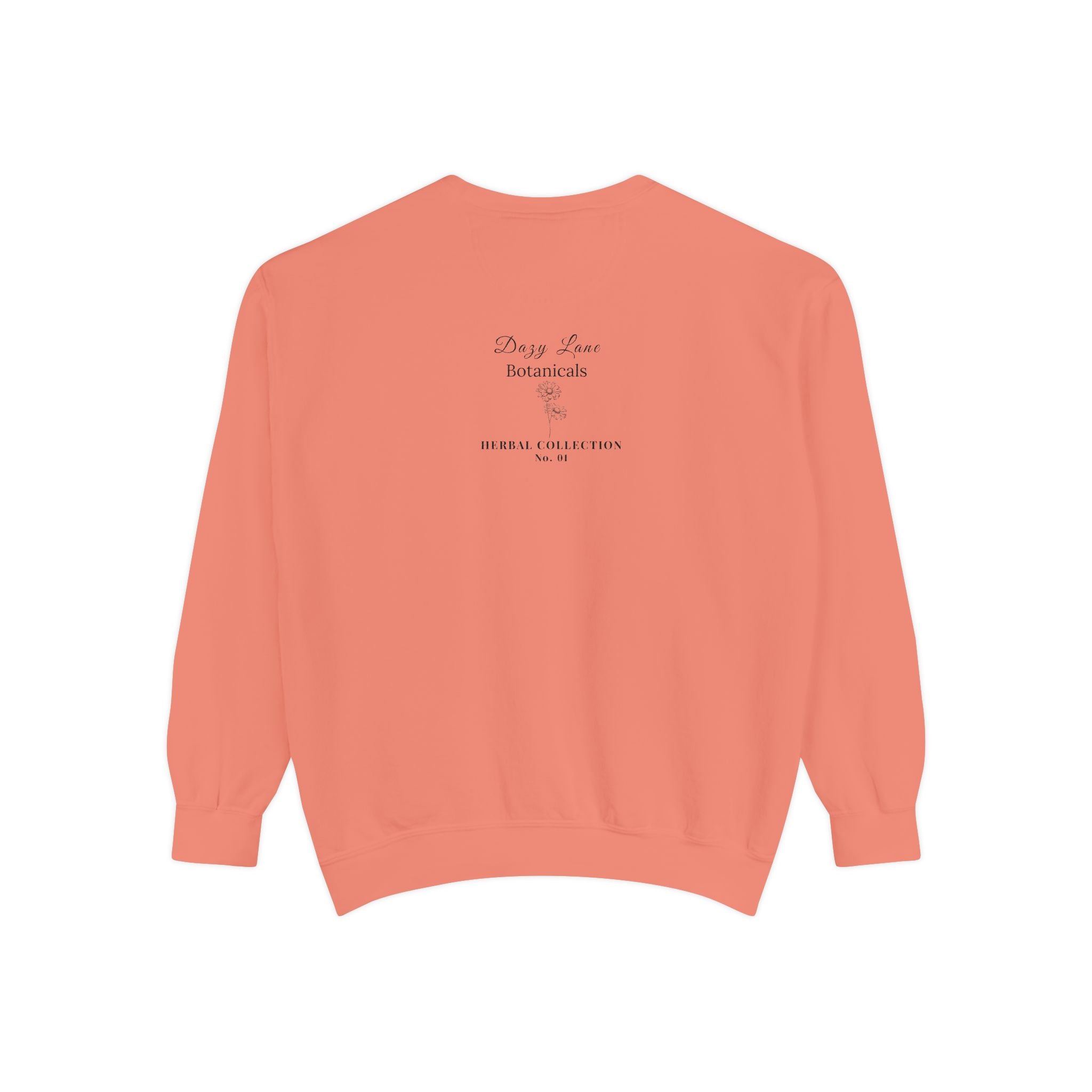HERBS. THE WORD. Wild Lettuce Sweatshirt | Botanical Herb Art