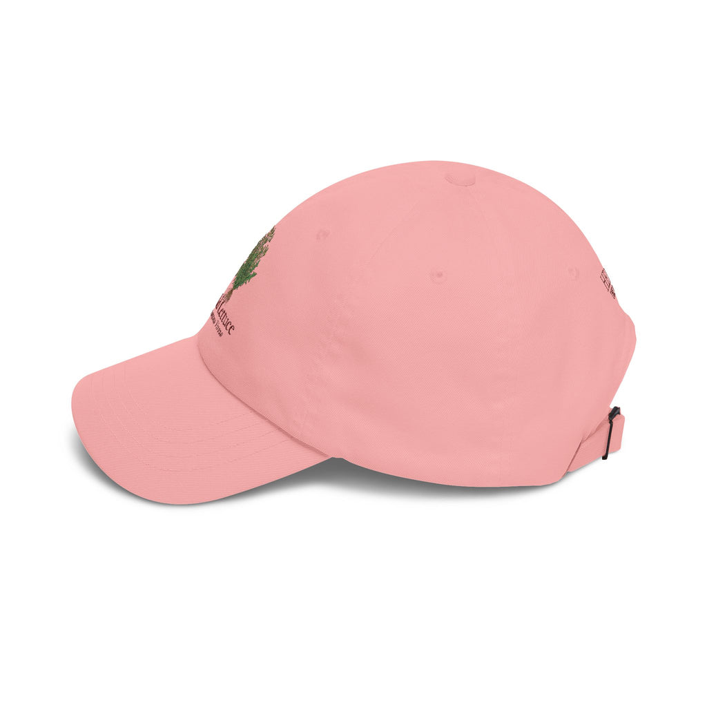 Wild Lettuce Embroidered Dad Cap — Vintage Botanical Baseball Cap | Herbs. The Word. Collection No. 01