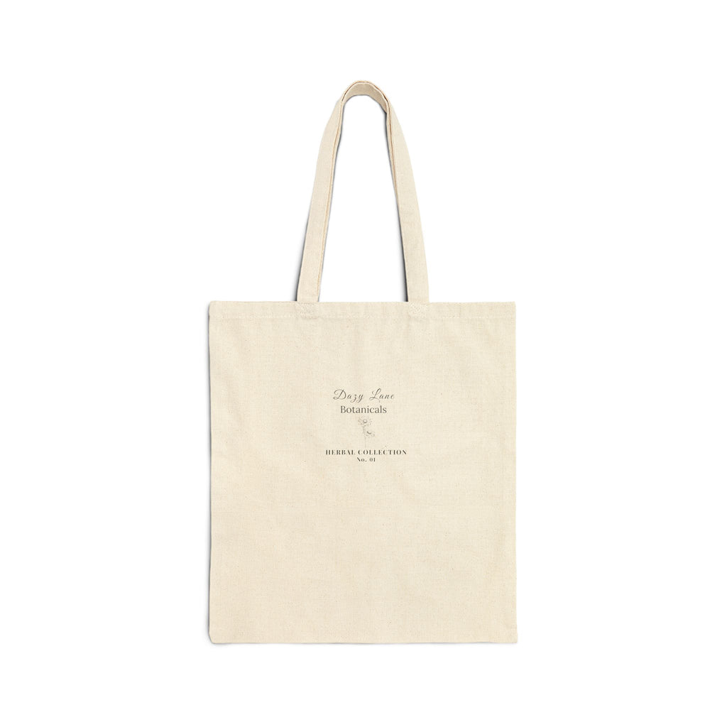 HERBS. THE WORD. Wild Lettuce Tote Bag | Botanical Illustration