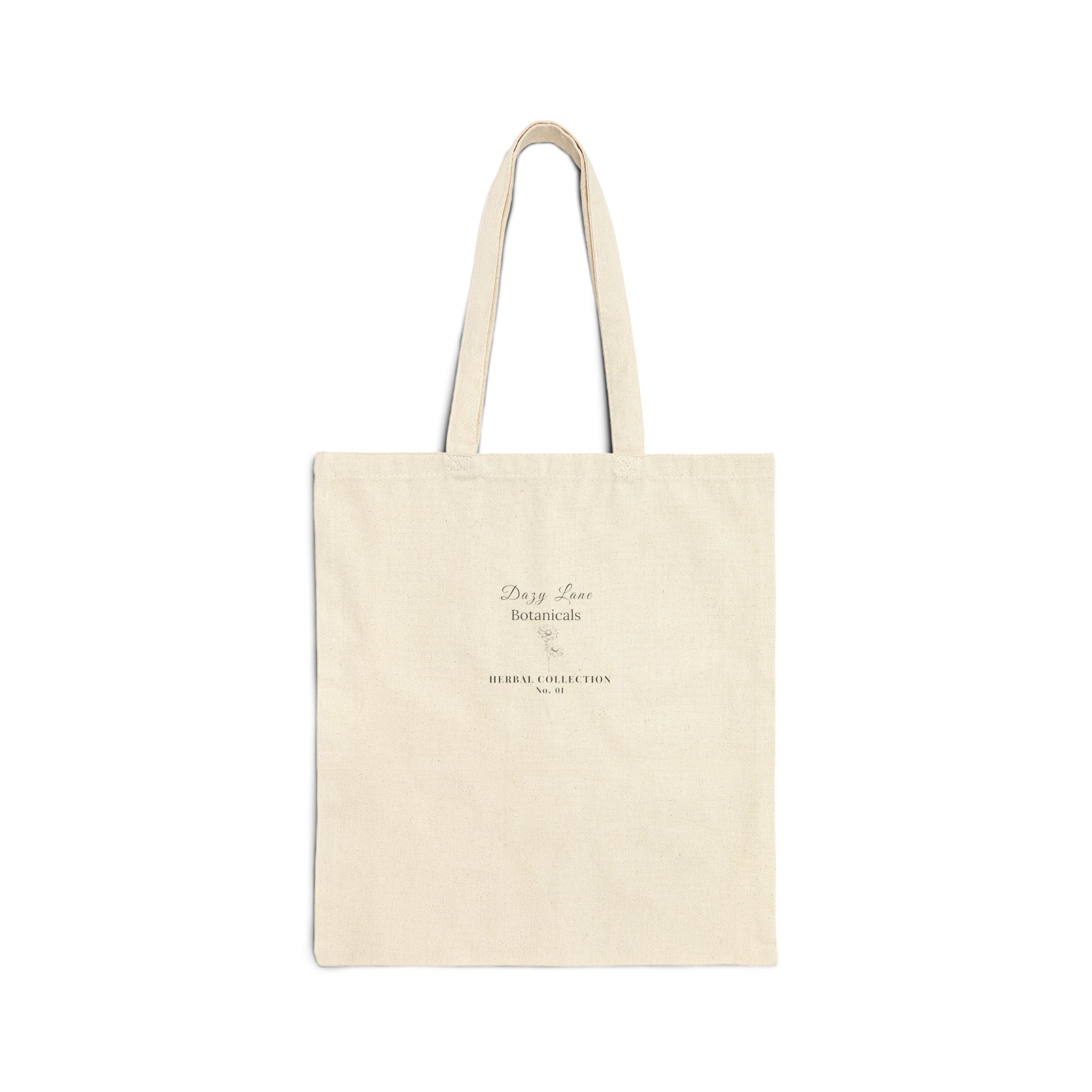 HERBS. THE WORD. Wild Lettuce Tote Bag | Botanical Illustration