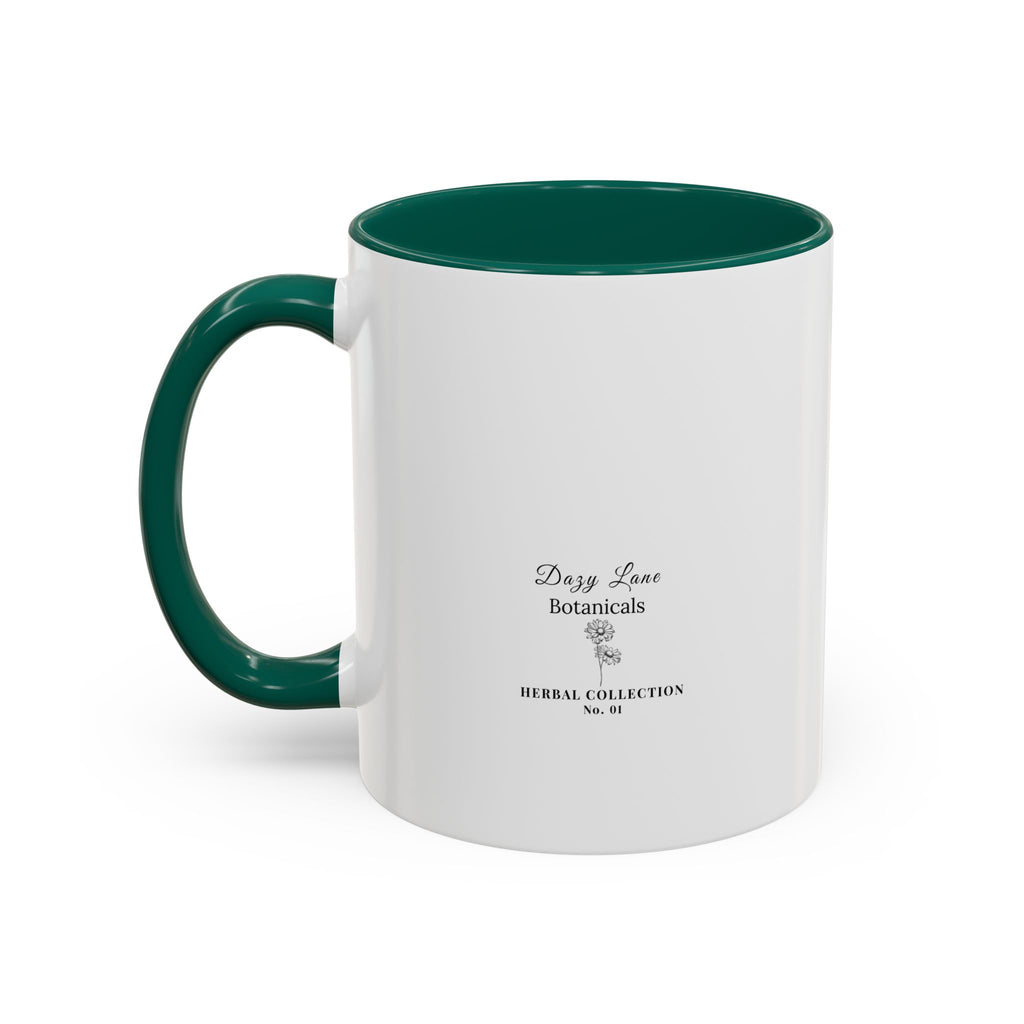 HERBS. THE WORD. Wild Lettuce Coffee Mug | Vintage Botanical