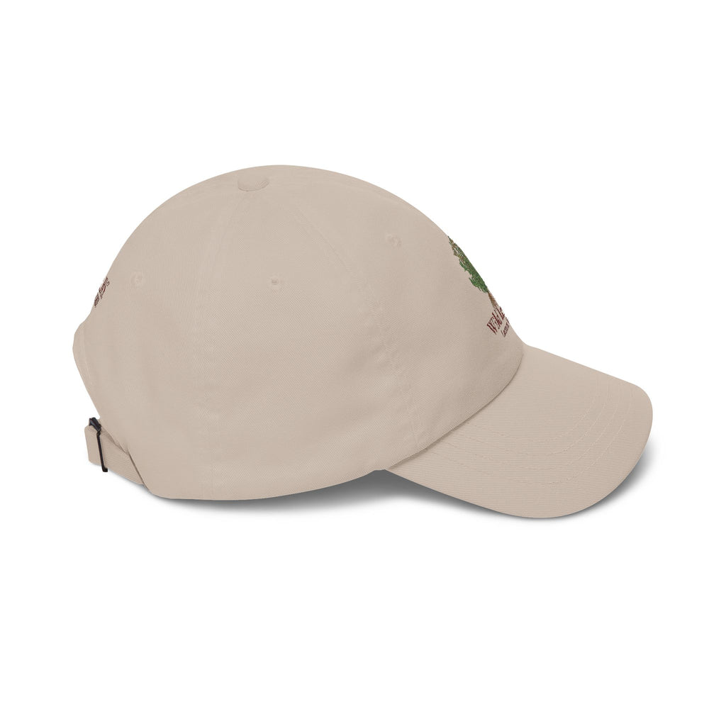 Wild Lettuce Embroidered Dad Cap — Vintage Botanical Baseball Cap | Herbs. The Word. Collection No. 01