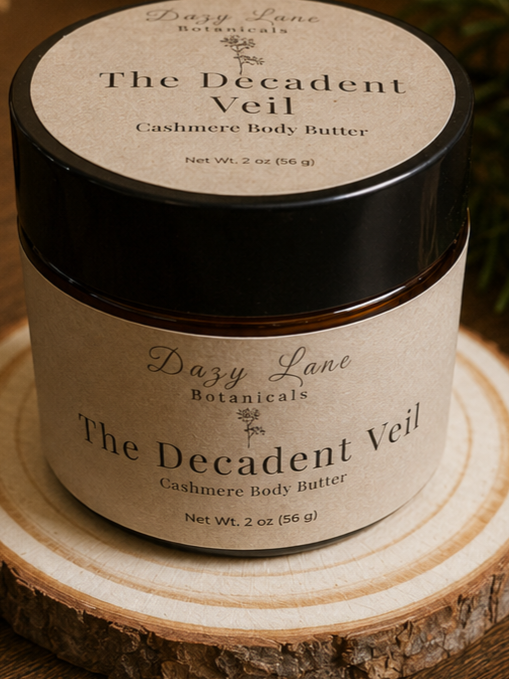 The Decadent Veil – Cashmere & Sandalwood Body Butter