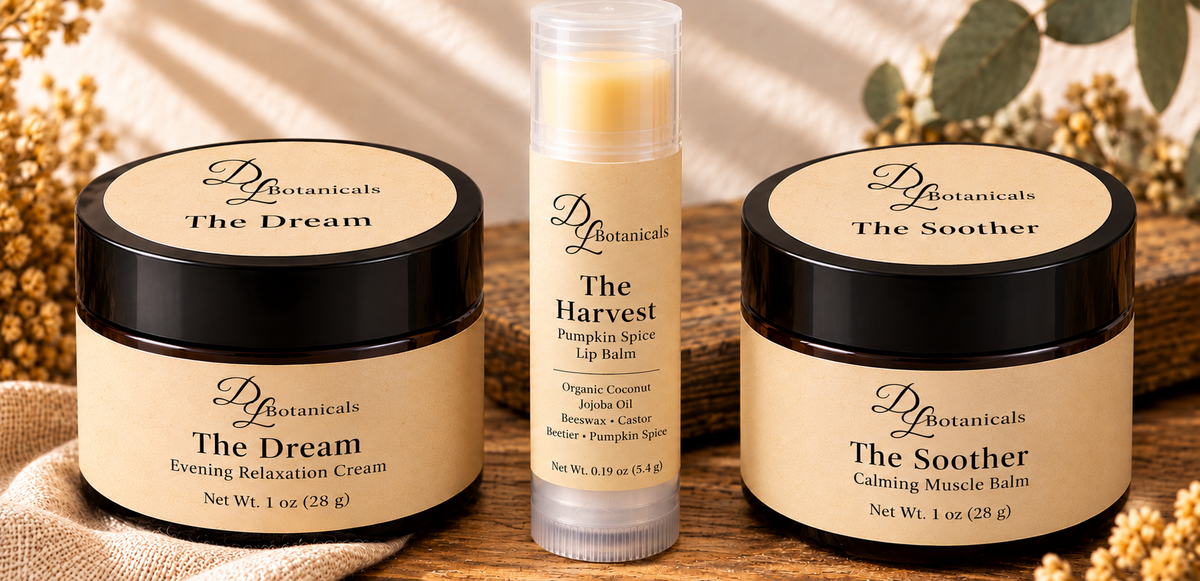 The Dreamy Night — Relaxation Cream, Balm & Lip Balm Set