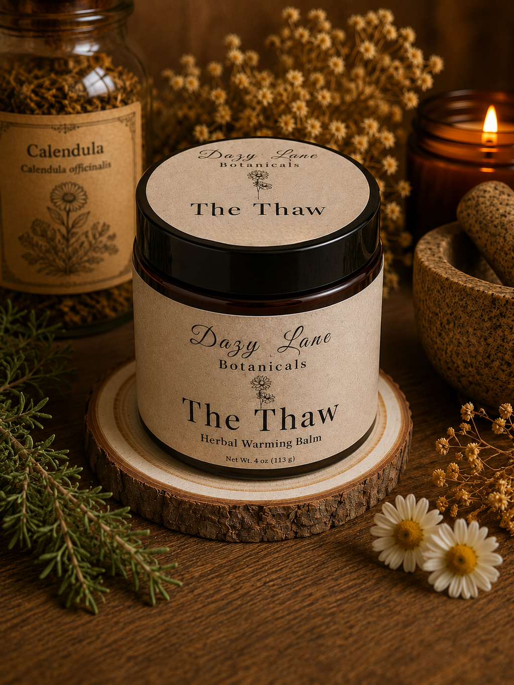 The Thaw – Ginger, Black Pepper & Clove Warming Balm