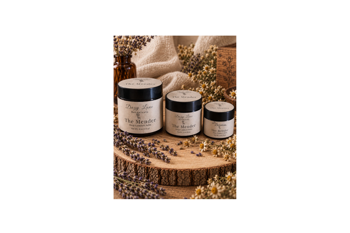 The Mender – Comfrey, Calendula & Yarrow Herbal Salve