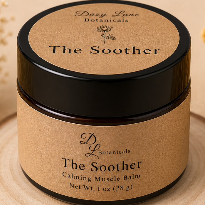 The Soother – Chamomile, Cedarwood & Vanilla Muscle Balm