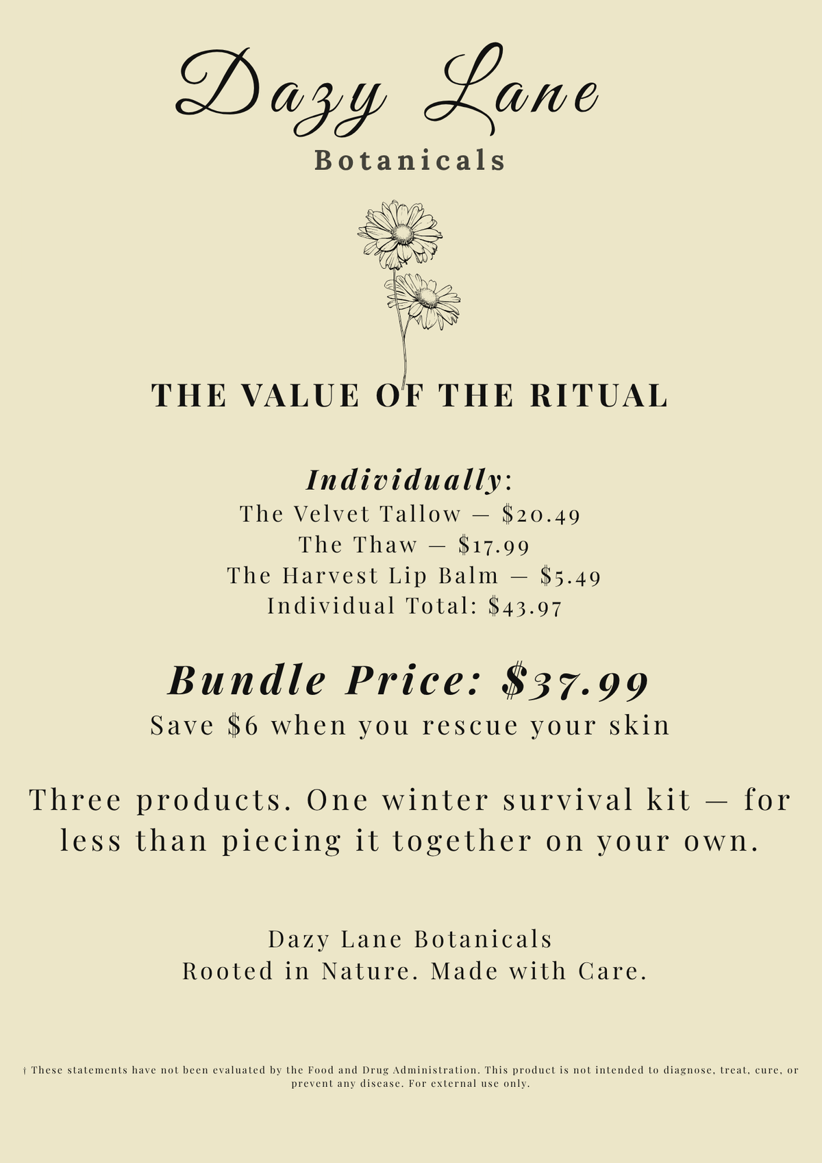 The Winter Rescue — Honey Butter, Warming Balm & Lip Balm