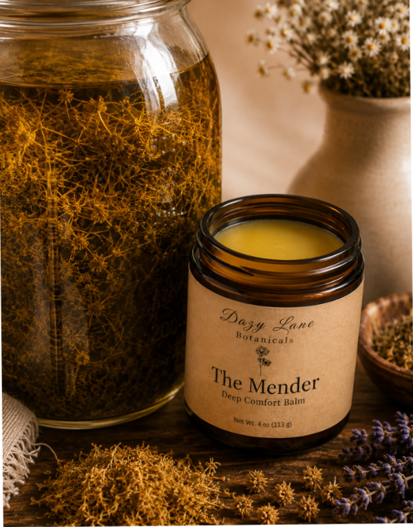 The Mender – Comfrey, Calendula & Yarrow Herbal Salve