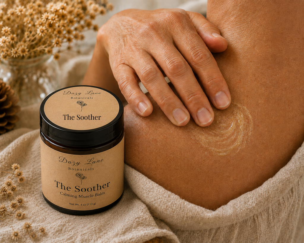 The Soother – Chamomile, Cedarwood & Vanilla Muscle Balm