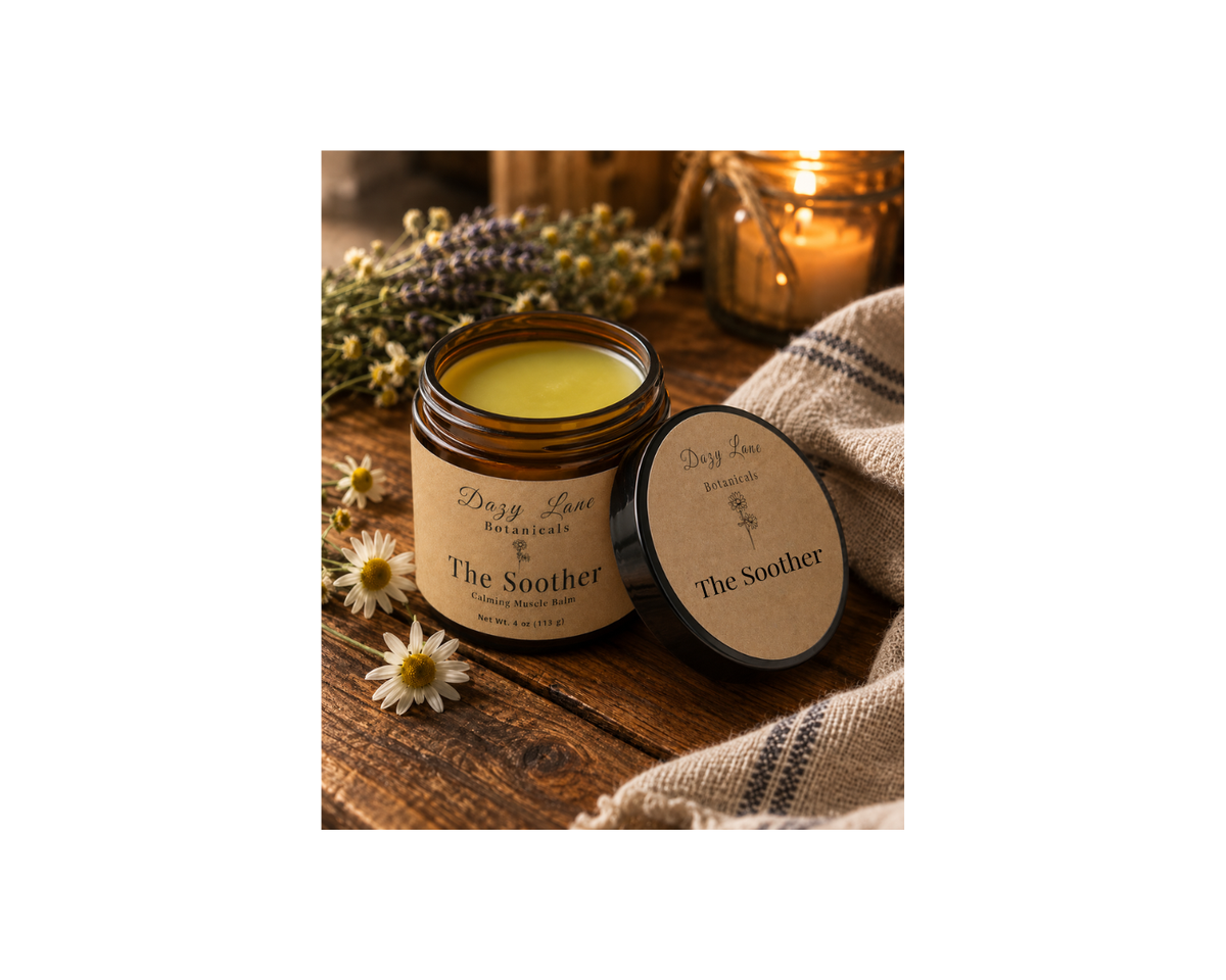 The Soother – Chamomile, Cedarwood & Vanilla Muscle Balm