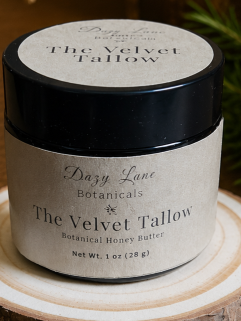 The Velvet Tallow – Calendula, Honey & Sandalwood Butter