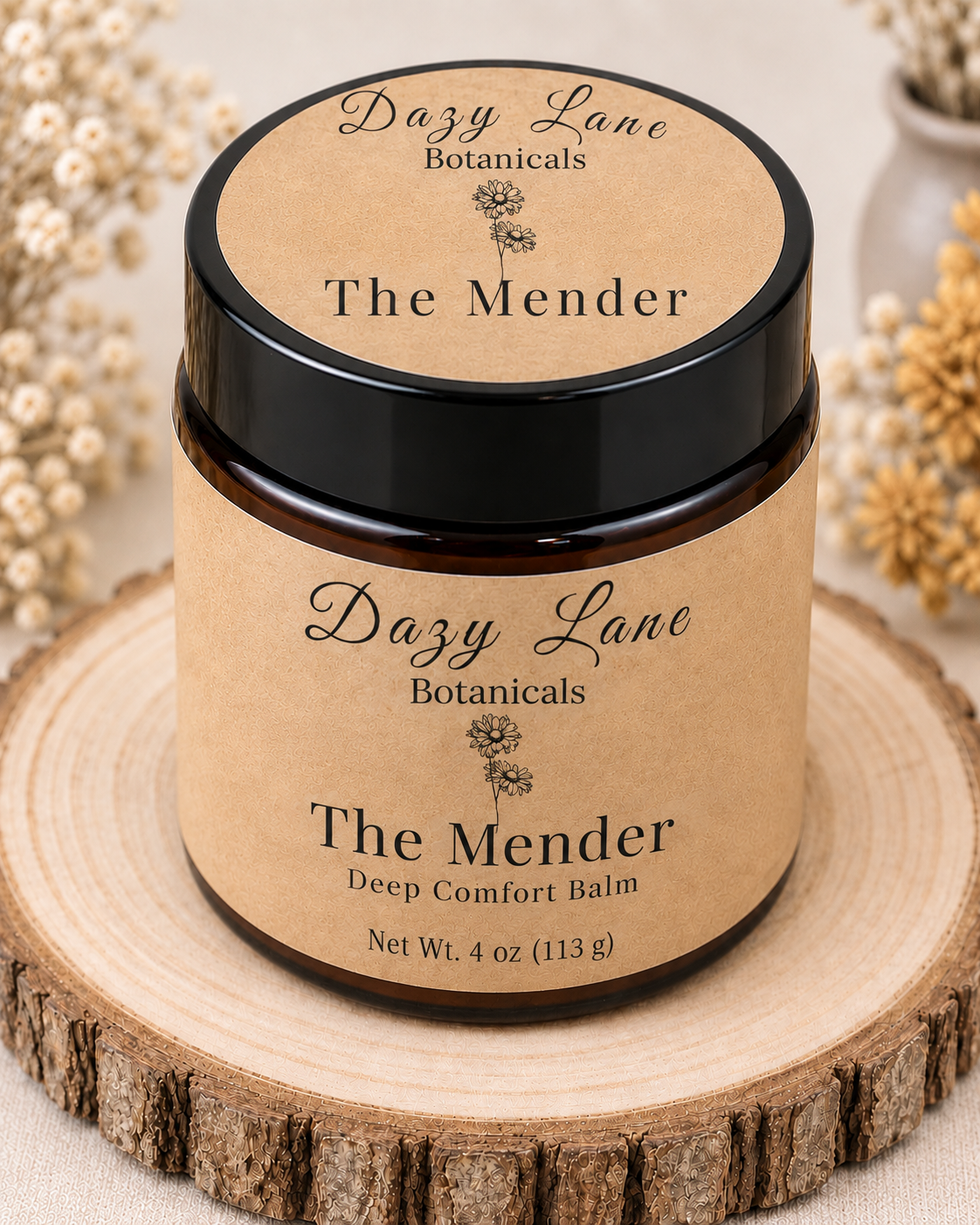 The Mender – Comfrey, Calendula & Yarrow Herbal Salve