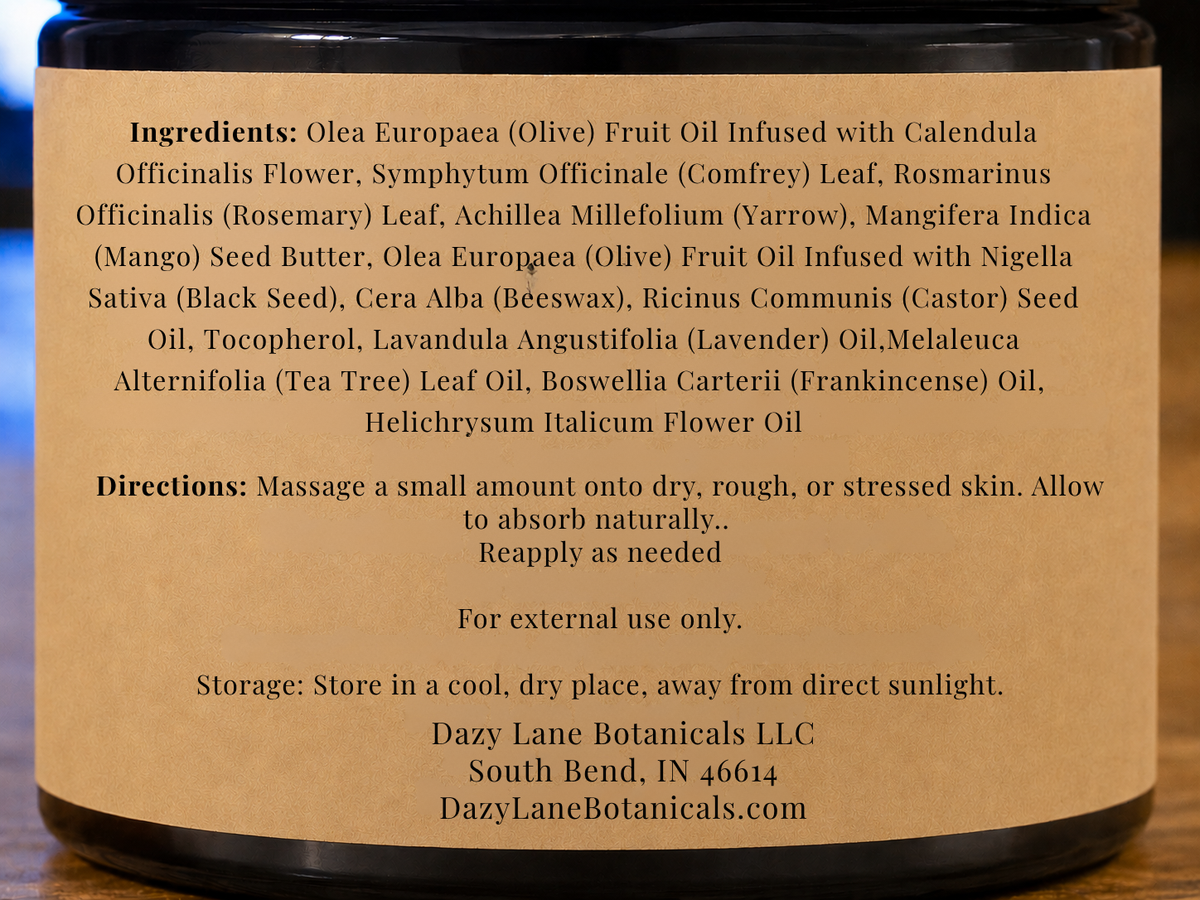 The Skin Warrior – Calendula, Comfrey & Tea Tree Balm
