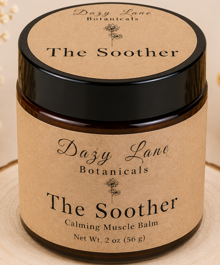 The Soother – Chamomile, Cedarwood & Vanilla Muscle Balm