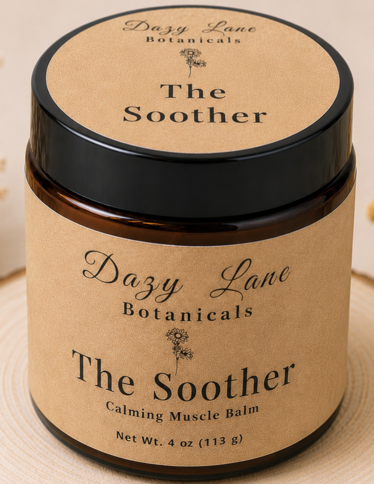 The Soother – Chamomile, Cedarwood & Vanilla Muscle Balm