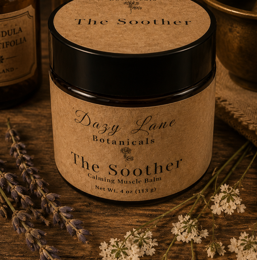 The Soother – Chamomile, Cedarwood & Vanilla Muscle Balm